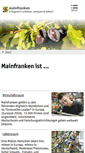 Mobile Screenshot of mainfranken.org